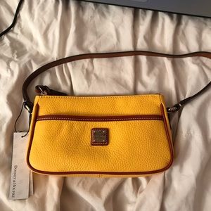 dooney and bourke yellow mini purse